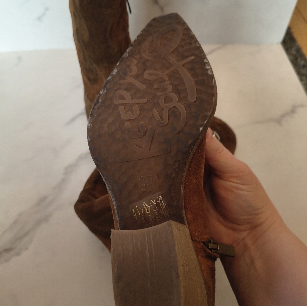 SUNDANCE Sojourner Quilted western boots - Picture 5 of 6